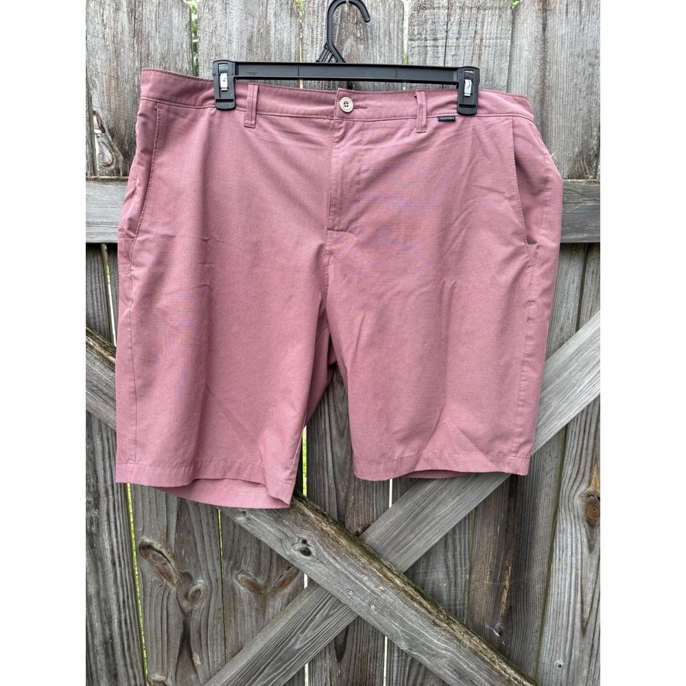7 Diamonds Performance Dynamic Shorts Mens 40 Mauve Pink Golf Stretch STS-1178‎